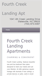 Mobile Screenshot of fourthcreeklanding.com